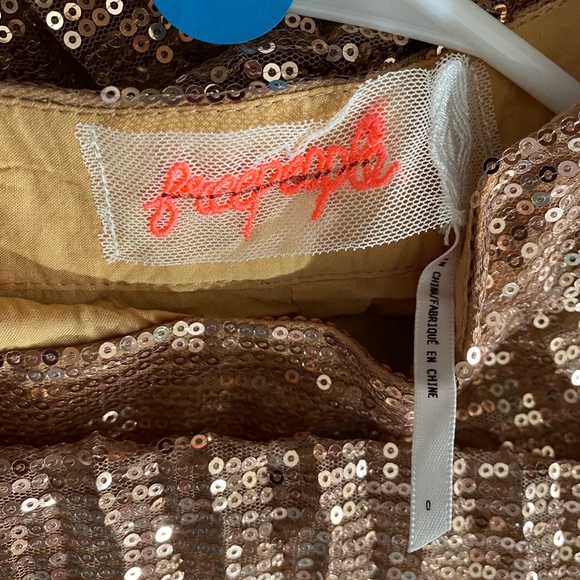 New Free People Let's Dance Sequin Maxi Skirt - Picture 6 of 7